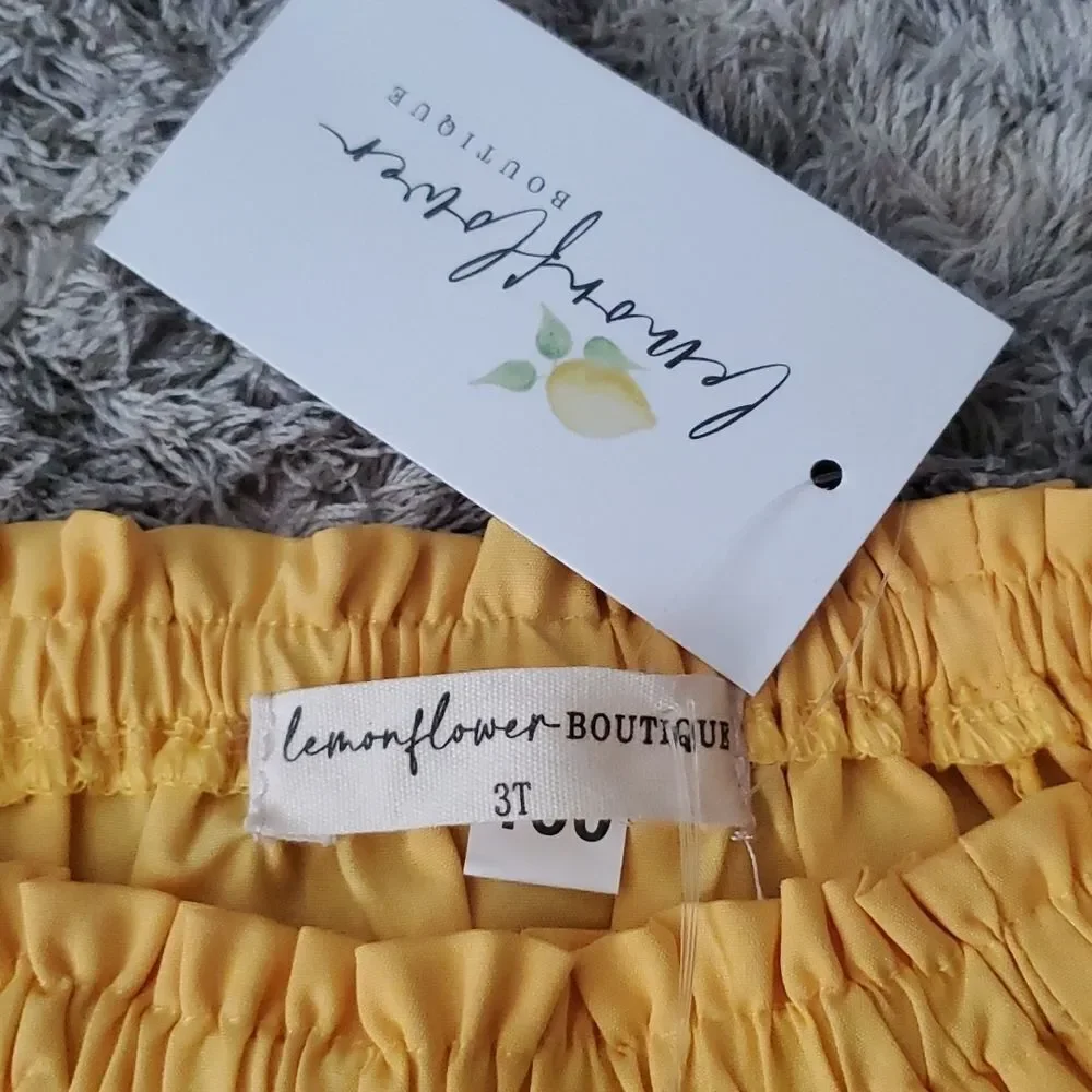 NWT Sunshine Yellow Top